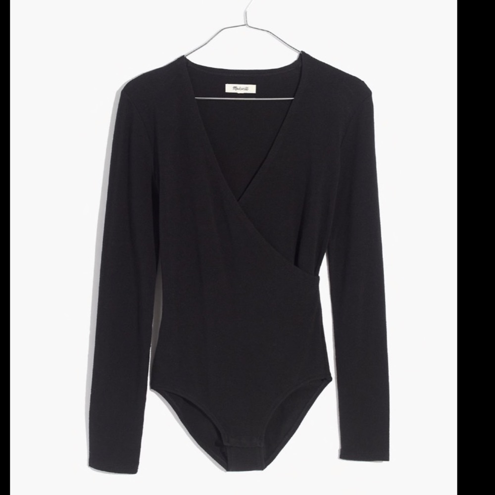 Madewell wrap full coverage bodysuit XS